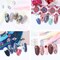 Kitcheniva Holographic Flower Nail Foils Decal Nail Art Transfer Sticker